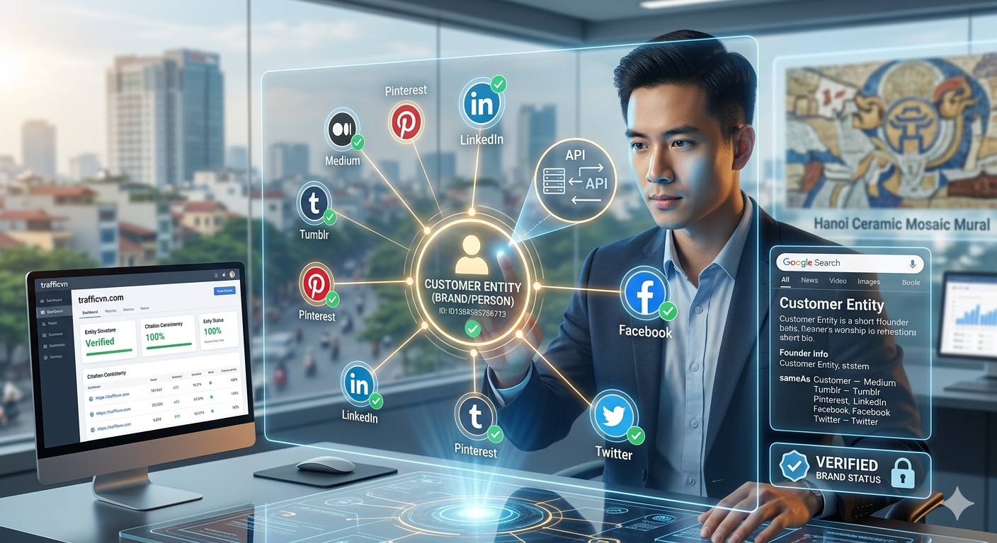 Entity Website là gì? Quy trình xác thực thương hiệu với Google giúp bứt phá SEO bền vững